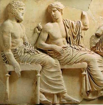 Poseidone e Apollo, fregio del Partenone